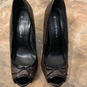 Michael Kors Snakeskin Heels